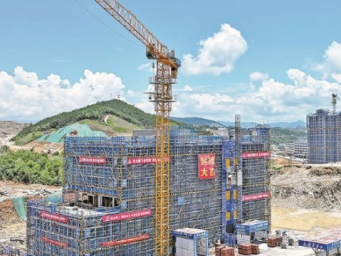 德化物流监管中心项目正加紧施工