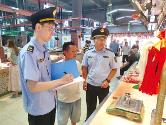 ​江西省南丰县市场监管局开展计量专项执法检查