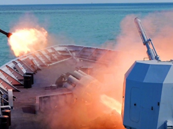 海军某驱逐舰支队开展多科目实战化训练